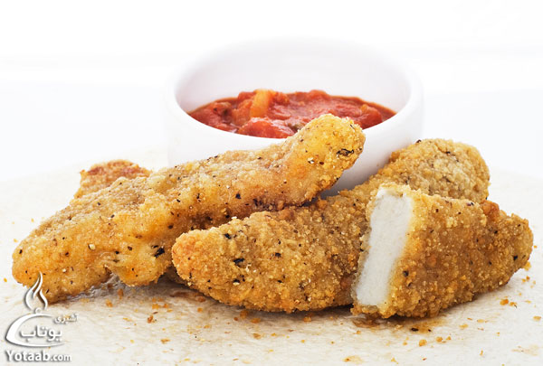 مرغ انگشتی  Chicken Goujons