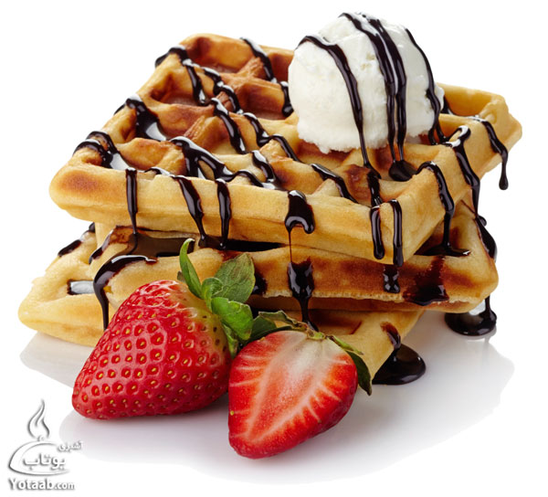 وافل بلژیکی ( Belgian waffles)